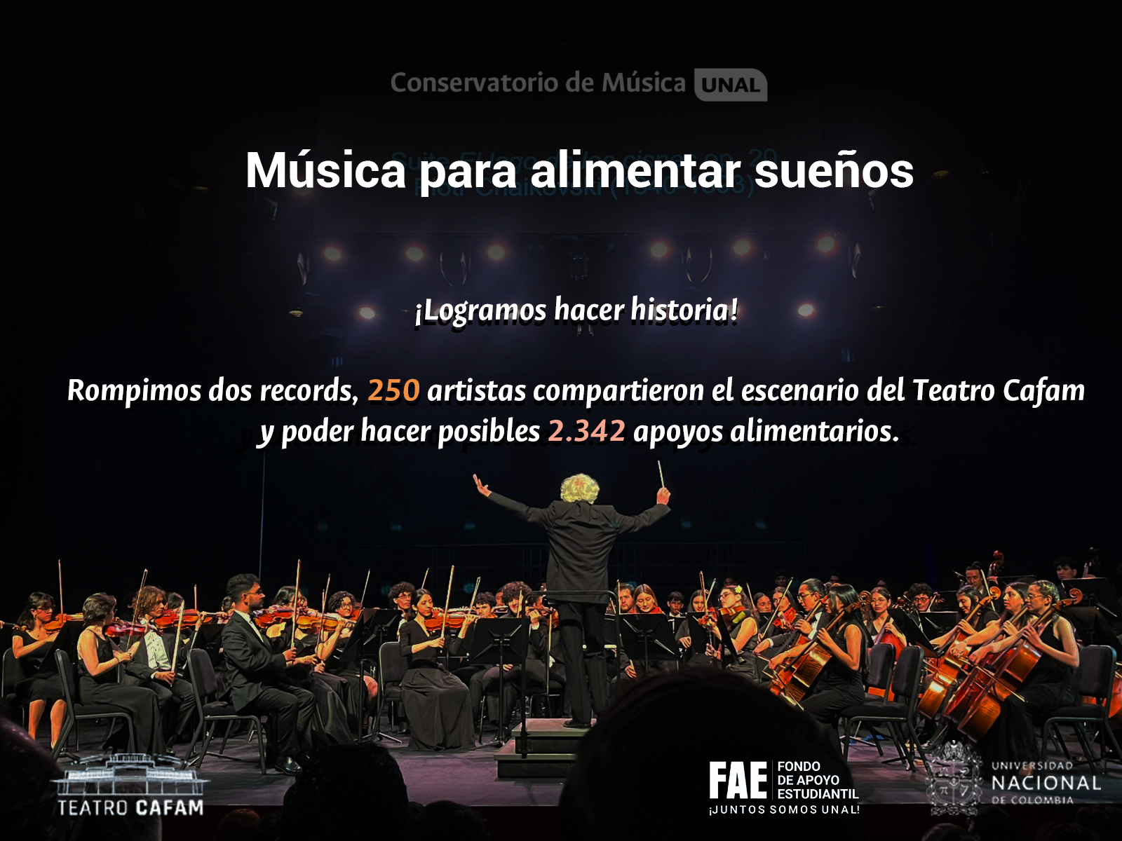 Una noche que recordaremos siempre